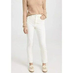Madewell Perfect Vintage Jean 28 White Denim Womens Pants